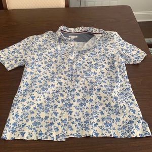 Men’s ss button down ss shirt like new sun t stone